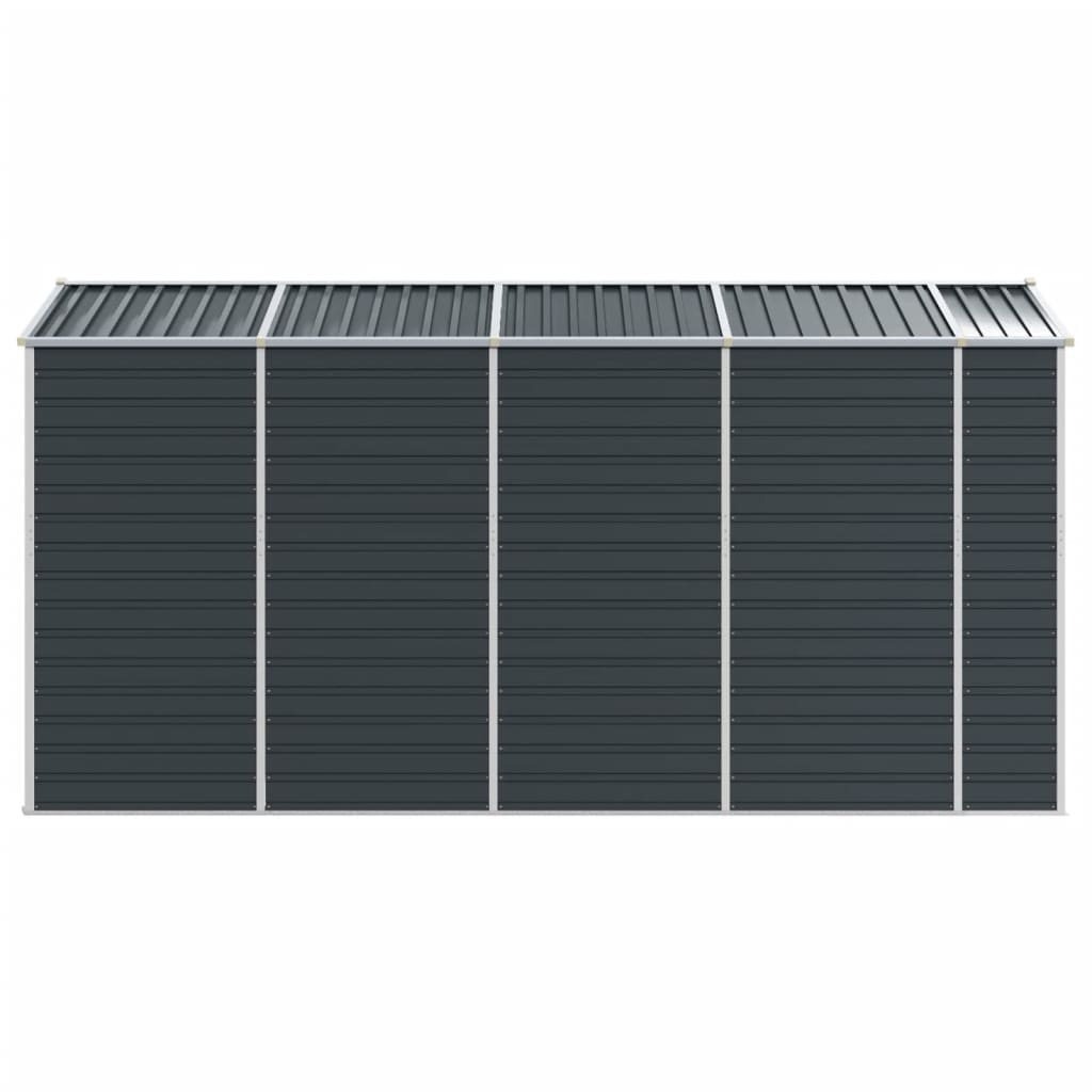 vidaXL Garden Shed | Anthracite | Galvanised steel | Large | Garden Shed 6