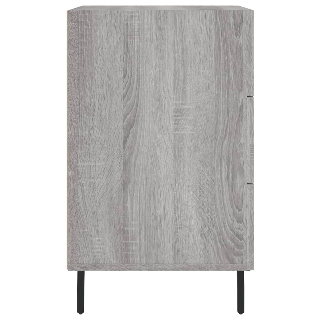 vidaXL Bedside Cabinet Grey Sonoma 40x40x66 cm Engineered Wood 6
