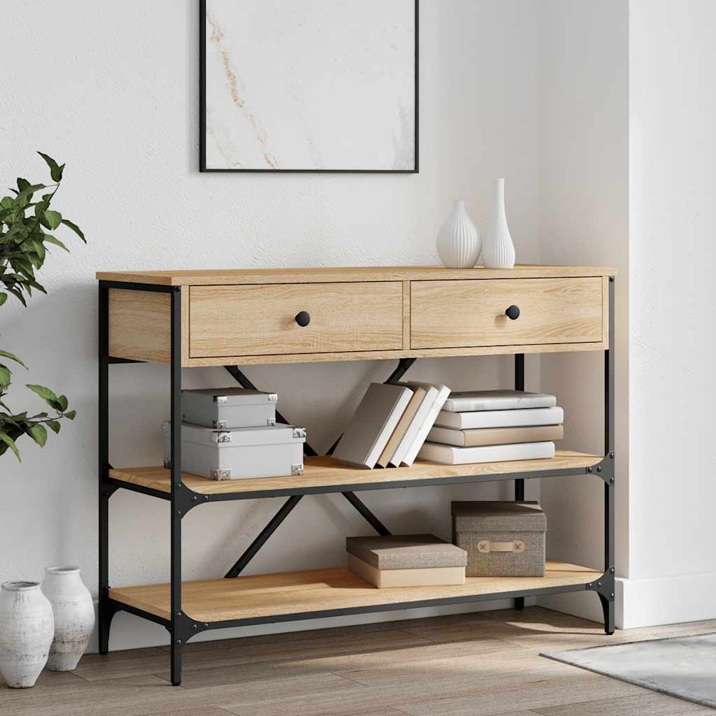 vidaXL Console Table 75x34.5x75 cm Engineered Wood