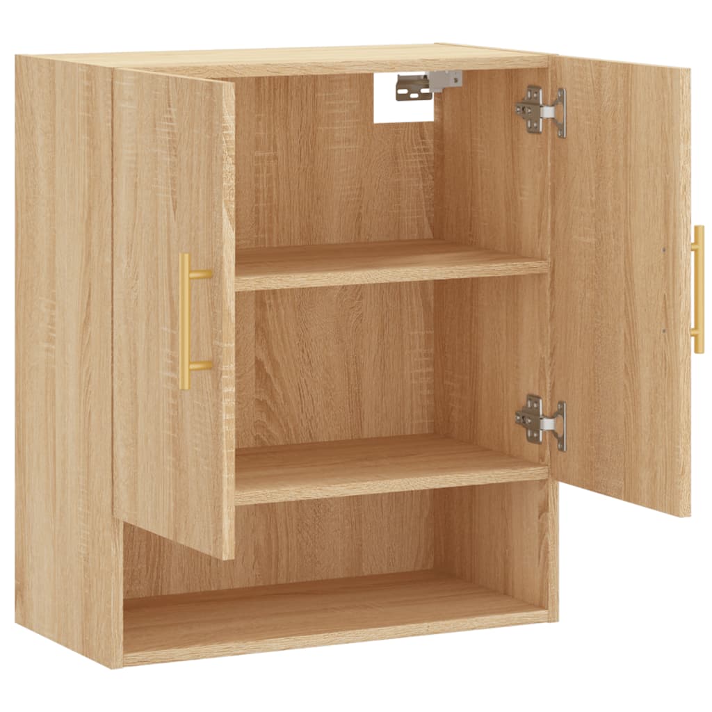 vidaXL Wall Cabinet Sonoma Oak 60x31x70 cm Engineered Wood 6