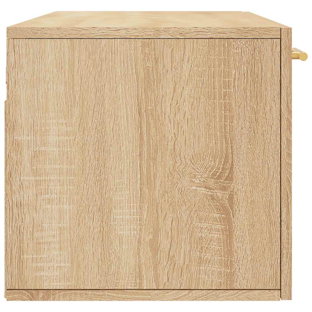 vidaXL Wall Cabinet Sonoma Oak 100x36,5x35 cm Engineered Wood 6