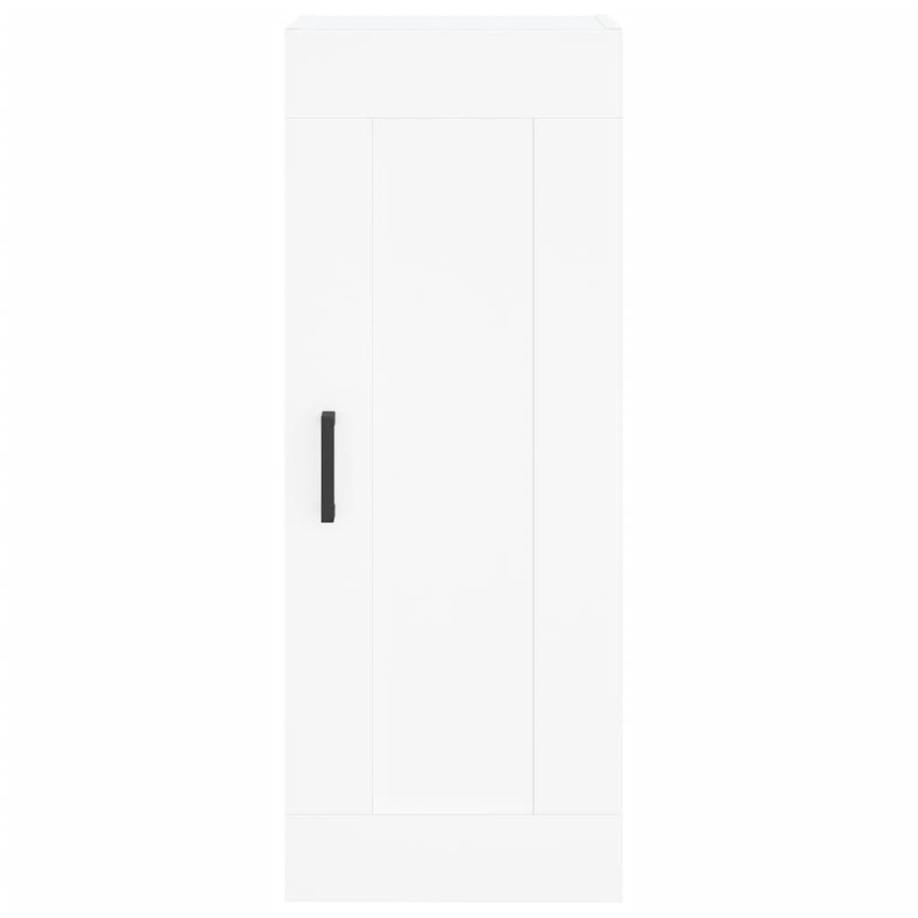 vidaXL Wall Mounted Cabinet White 34.5x34x90 cm Engineered Wood 6