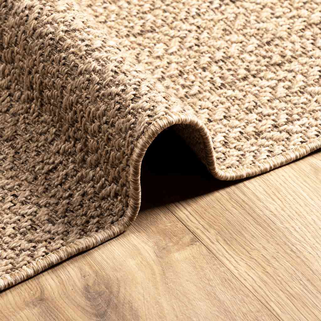 vidaXL Rug ZIZUR 120x170 cm Jute Look Indoor and Outdoor 6