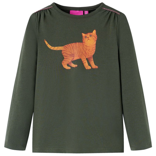 Kids' T-shirt with Long Sleeves 92 104 (3-4y)