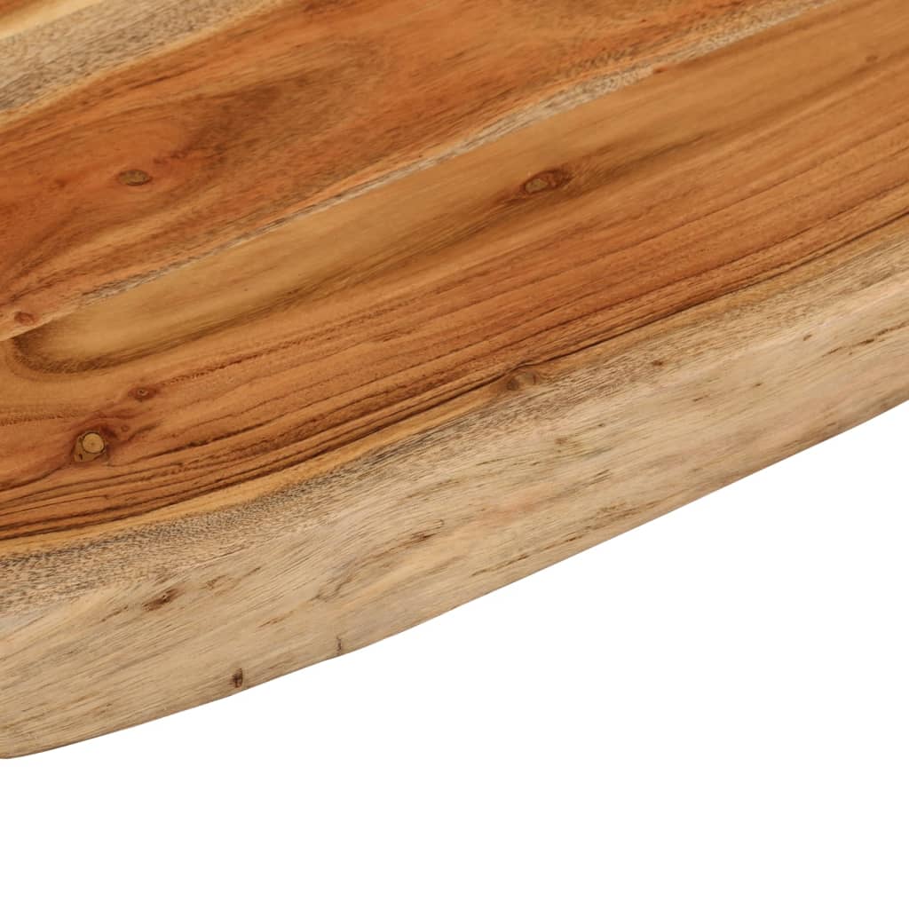 vidaXL Bathroom Countertop 80x60x2.5 cm Rectangular Solid Wood Acacia 6
