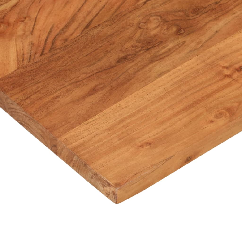 vidaXL Table Top 70x70x2,5 cm Square Solid Wood Acacia 6
