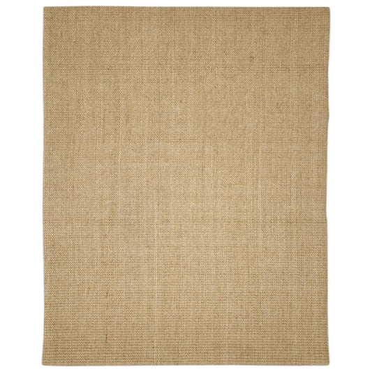 Sisal Rug for Scratching Post Width 80 cm Light Brown 100 cm