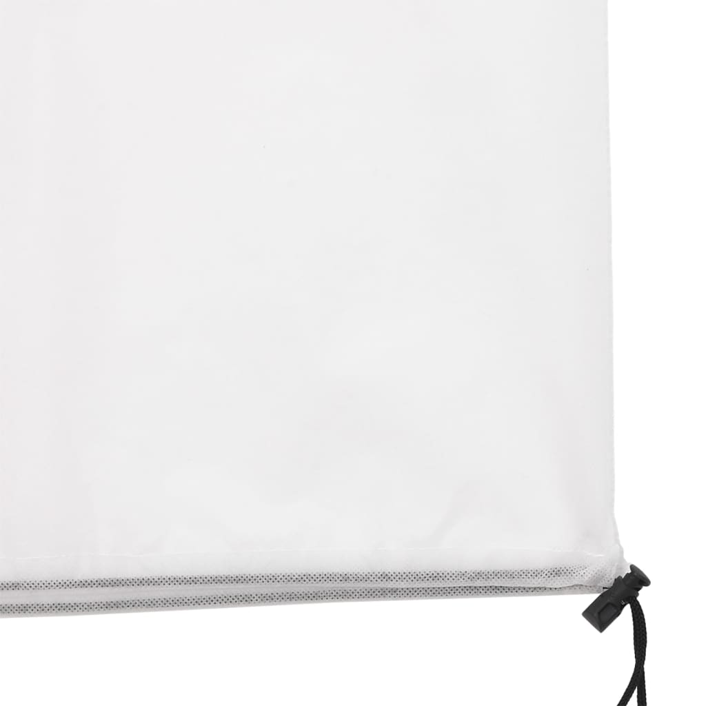 vidaXL Plant Fleece Covers with Zip 2 pcs 70 g/m² 3.93x3.5 m 6