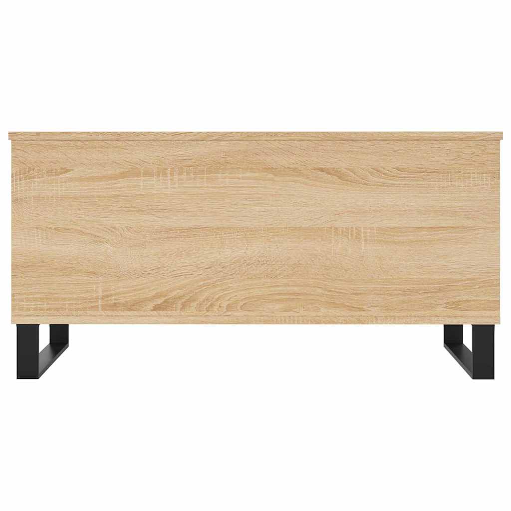 vidaXL Coffee Table Sonoma Oak 90x44.5x45 cm Engineered Wood 6
