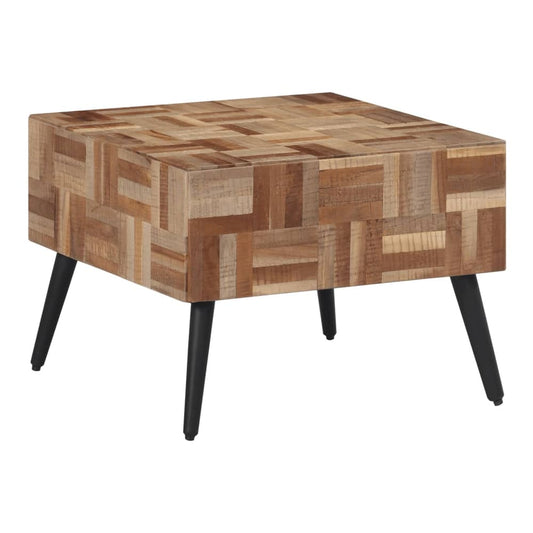Side Table Solid Reclaimed Teak 55 cm 40 cm 55 cm