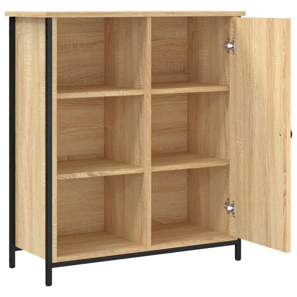 Sideboard 70x30x80 cm Engineered Wood Sonoma oak