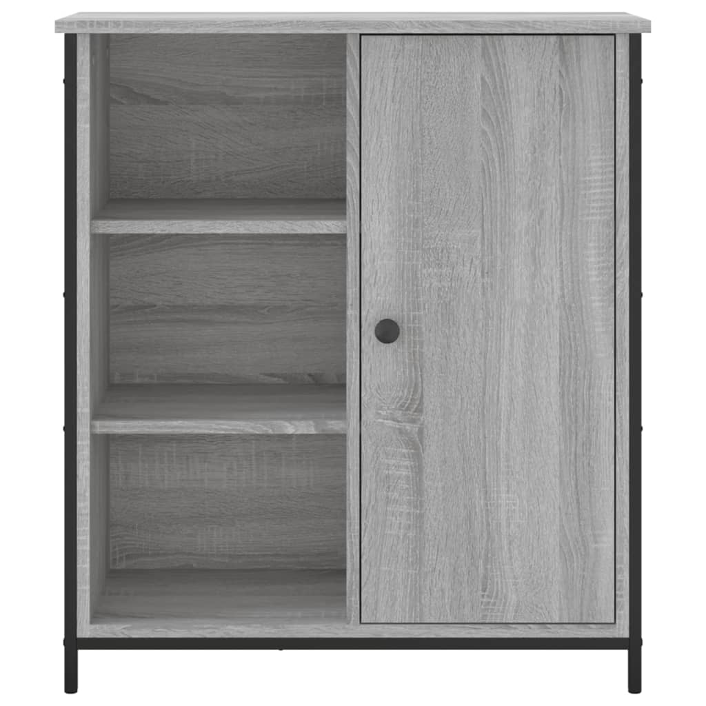 vidaXL Sideboard Grey Sonoma 70x30x80 cm Engineered Wood 6