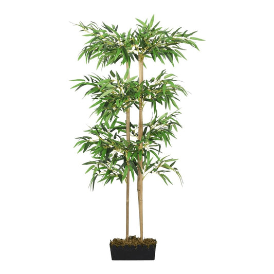 Artificial Bamboo Tree 380 Leaves 80 cm Green 14 x 30 x 120 cm