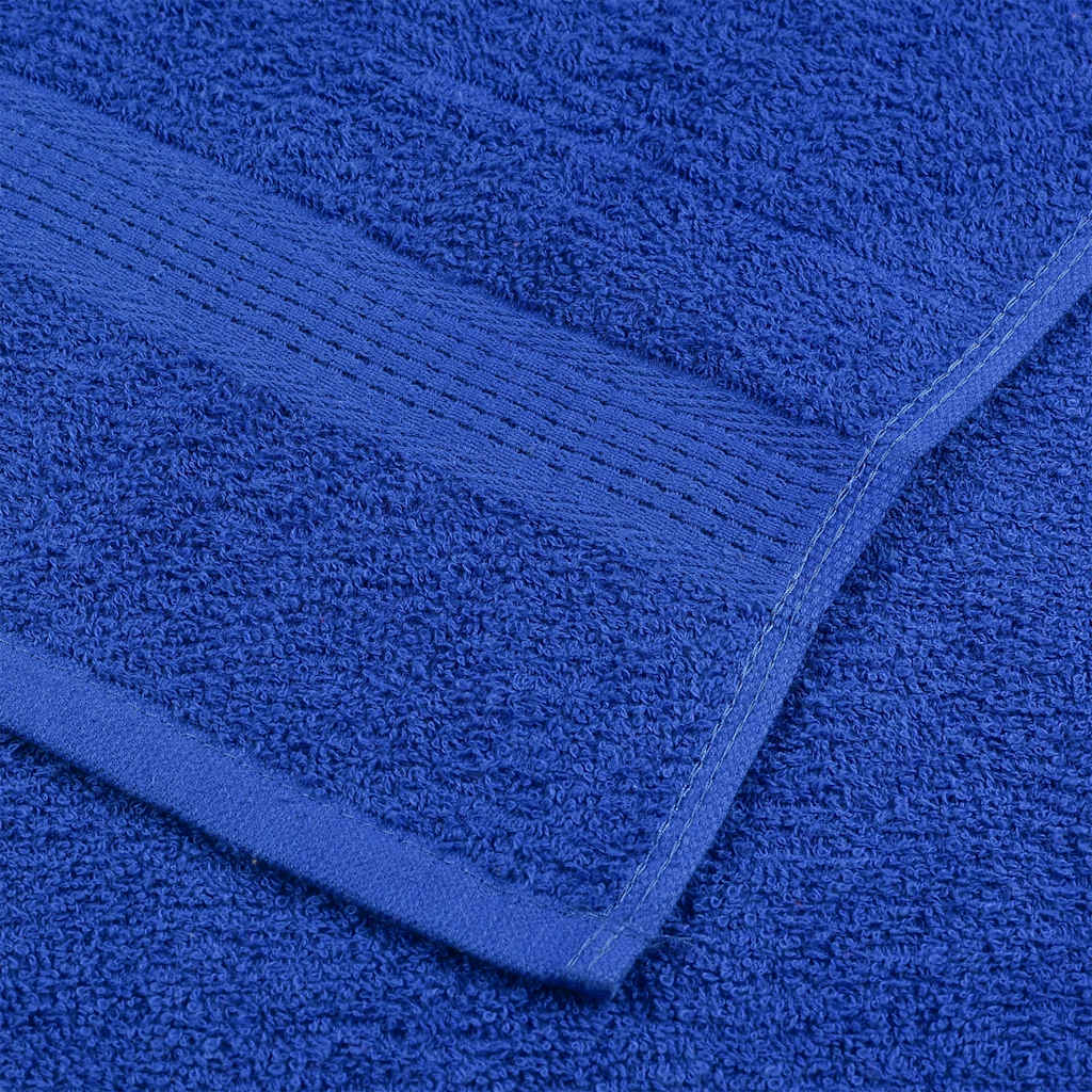 vidaXL Towels "FROGN" 4 pcs Blue 100x200 cm 360 gsm 6
