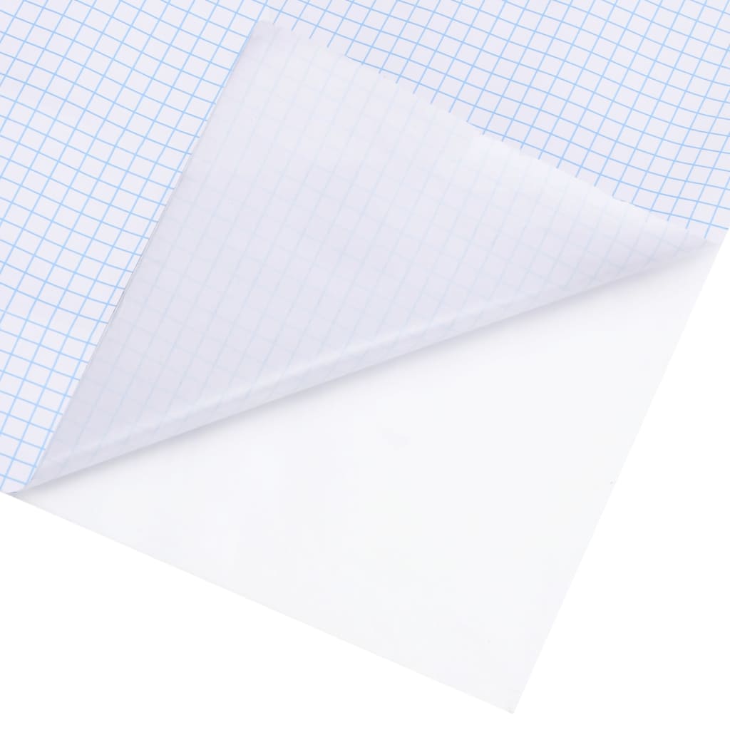 vidaXL Furniture Stickers Self-Adhesive Matte White 90x500 cm PVC 6