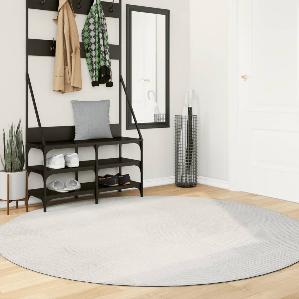 vidaXL Rug IZA Short Pile Scandinavian Look Cream