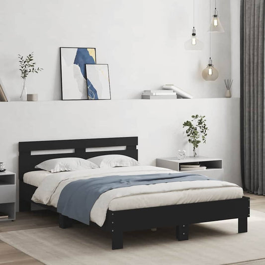 Bed Frame without Mattress Black