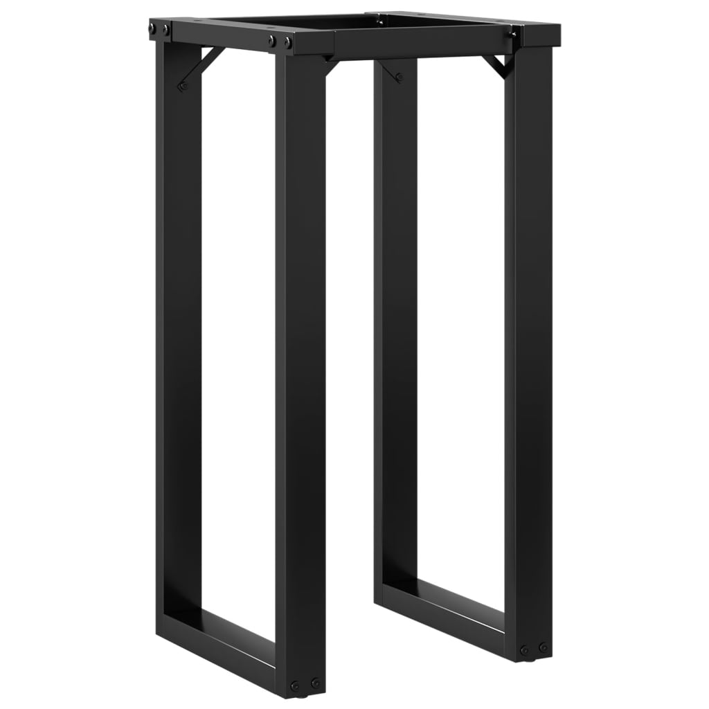 vidaXL Dining Table Legs O-Frame 40x40x73 cm Steel 6