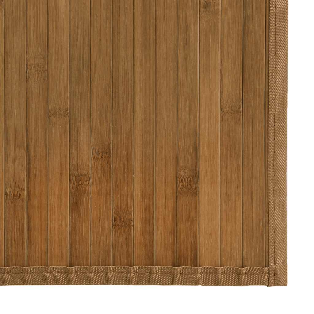 vidaXL Rug Rectangular Brown80x1000 cm Bamboo 6
