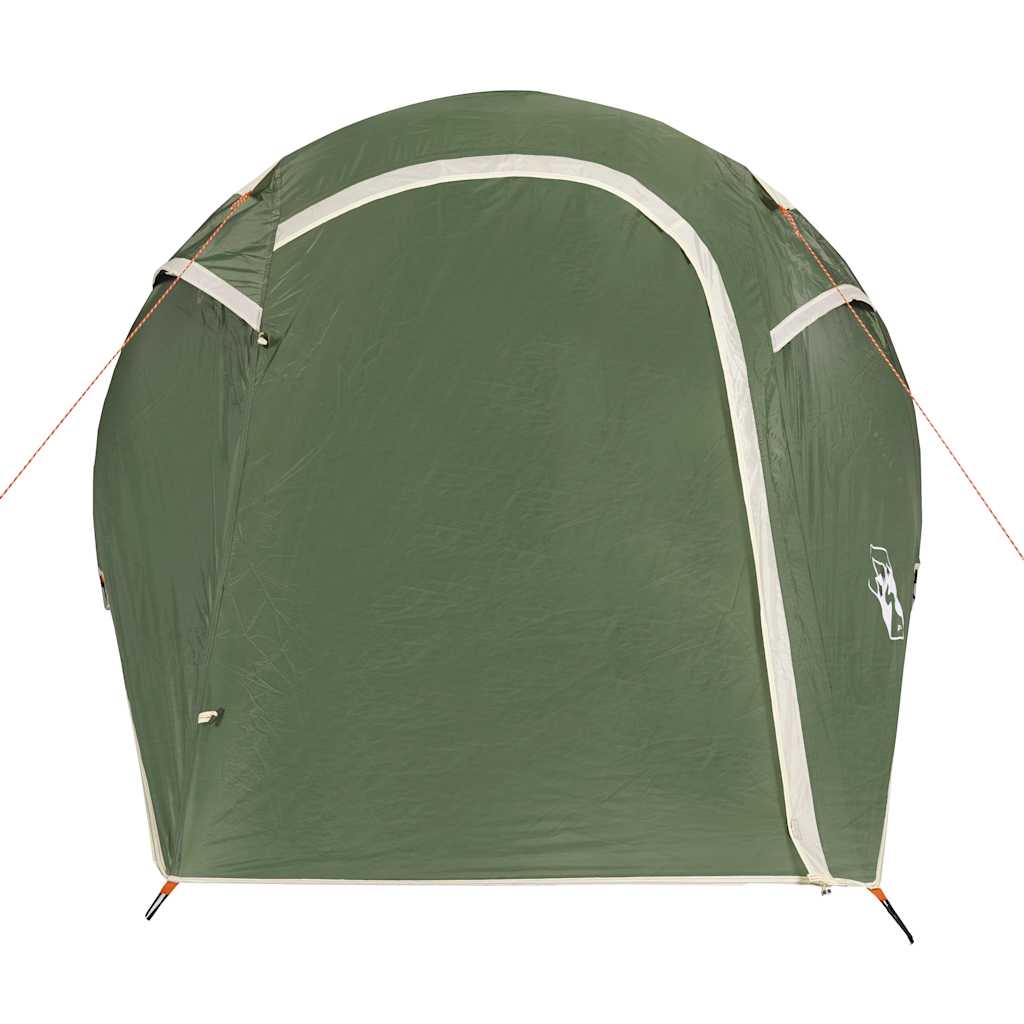 vidaXL Camping Tent Tunnel 3-Person Green Waterproof 6