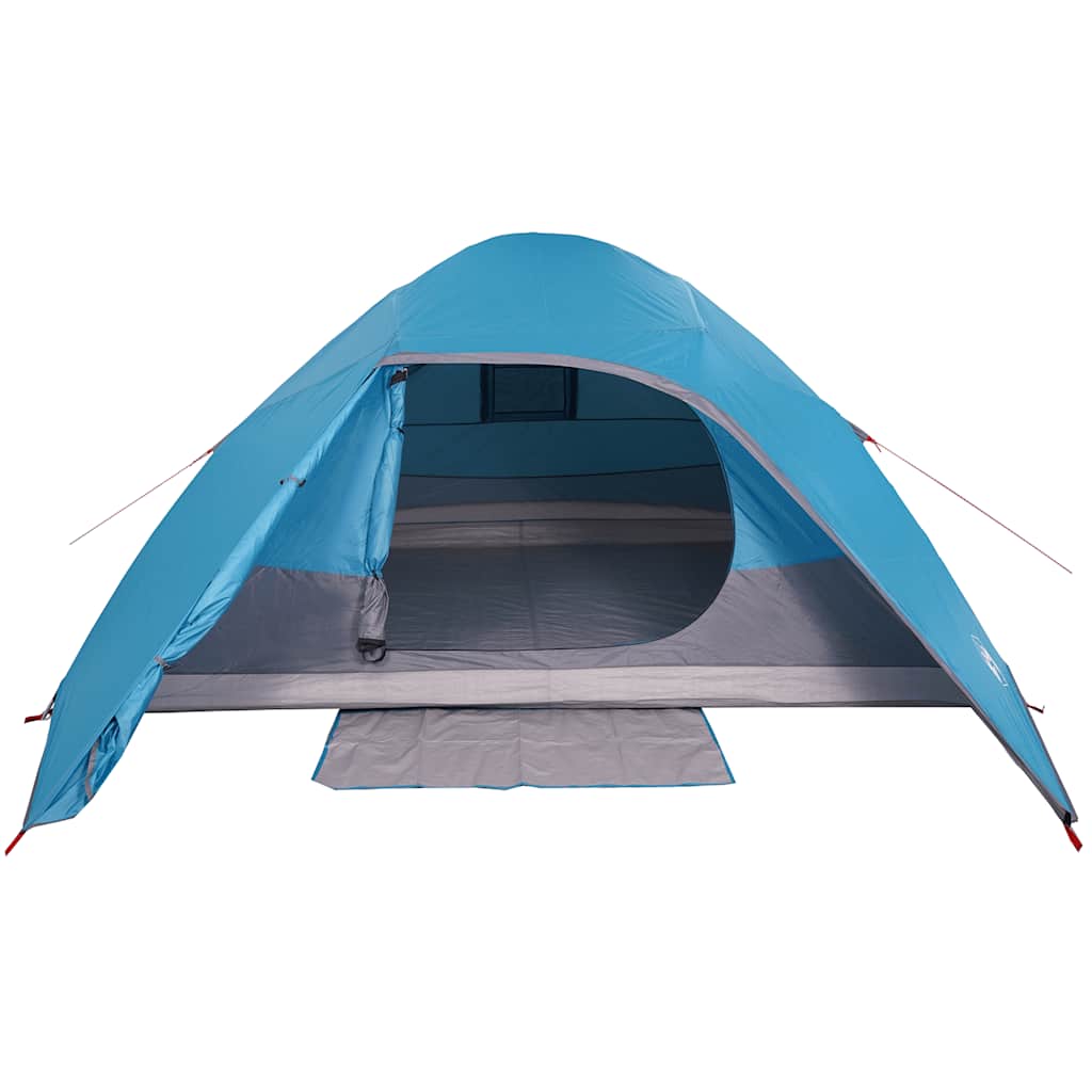 vidaXL Camping Tent Dome 4-Person Blue Waterproof 6