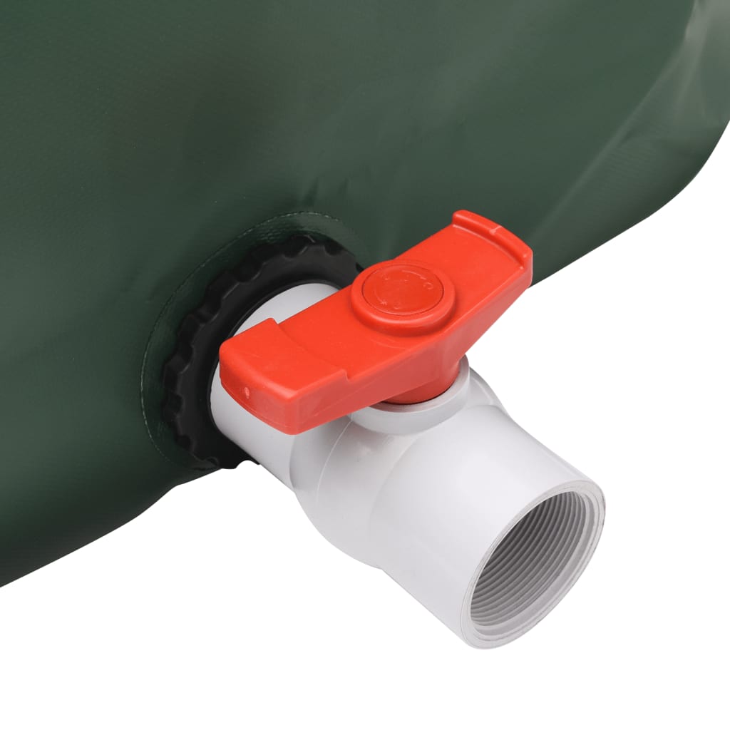 vidaXL Water Tank with Tap Foldable 360 L PVC 6