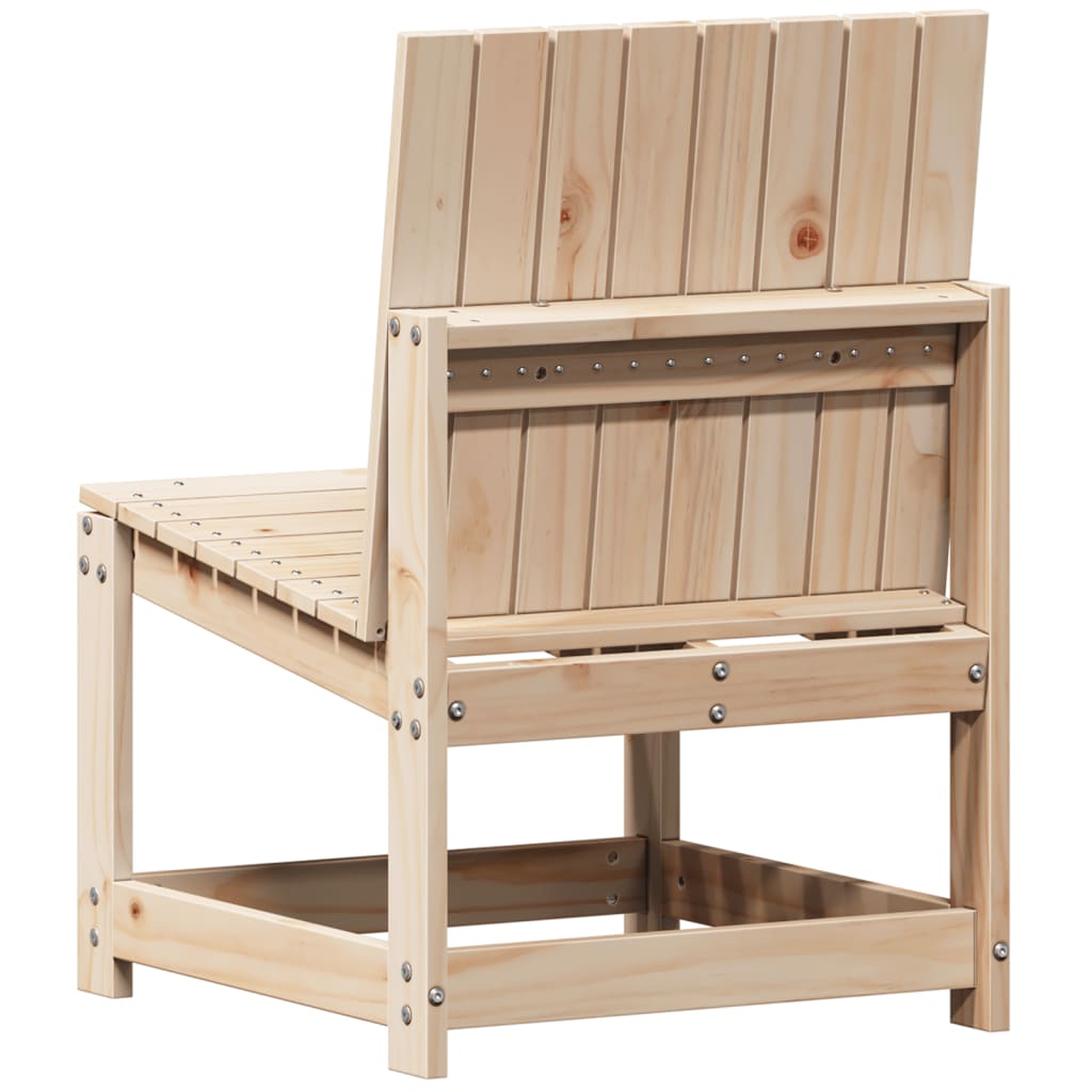 vidaXL 3 Piece Garden Lounge Set Solid Wood Pine 6