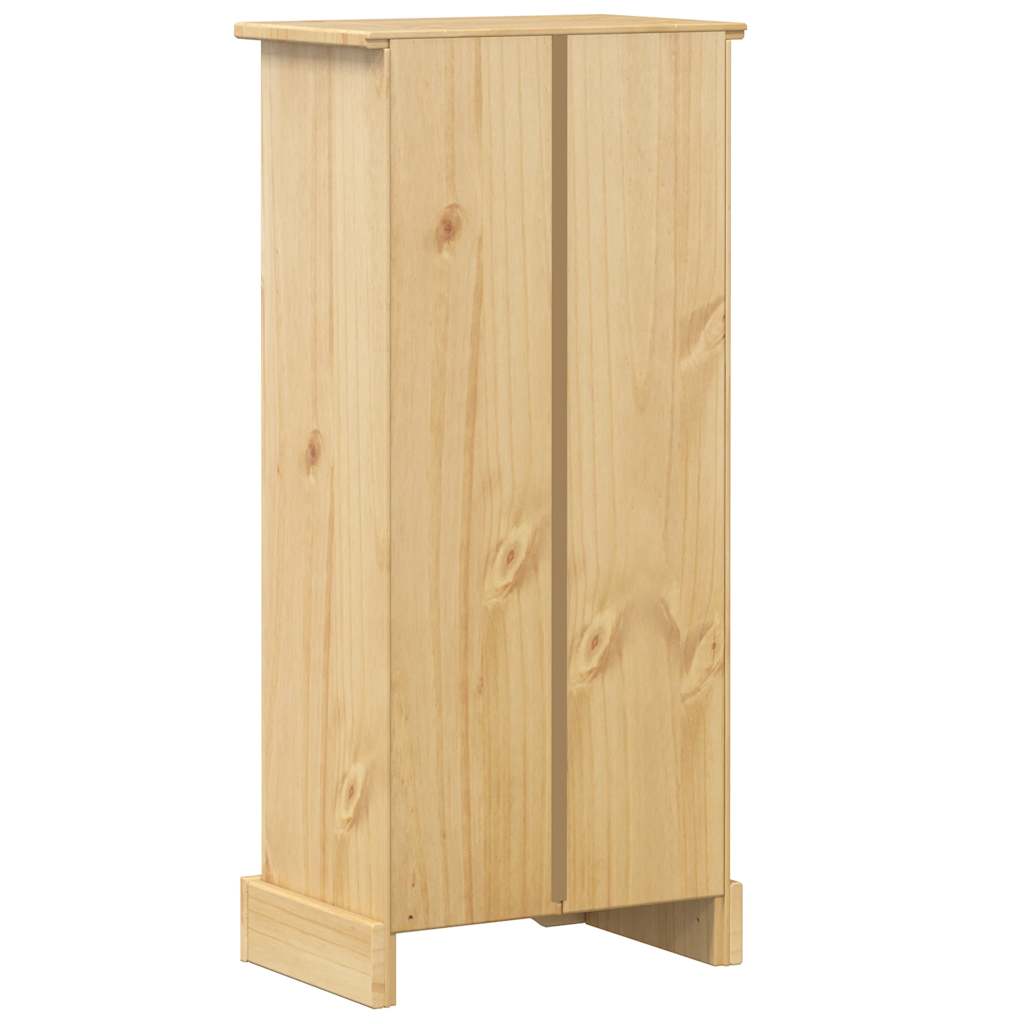 vidaXL Bookcase Corona 46x29x100 cm Solid Wood Pine 6