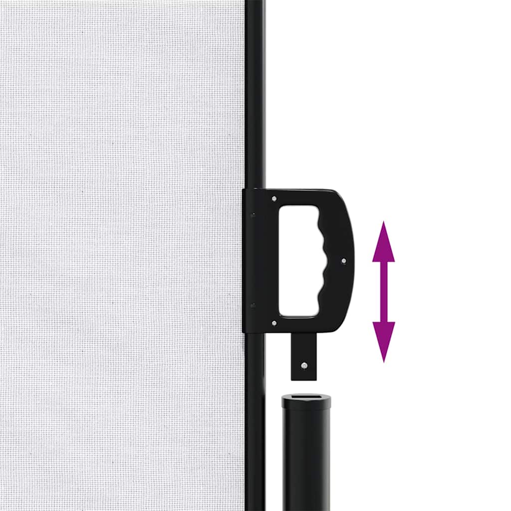 vidaXL Retractable Side Awning White 117x300 cm 6