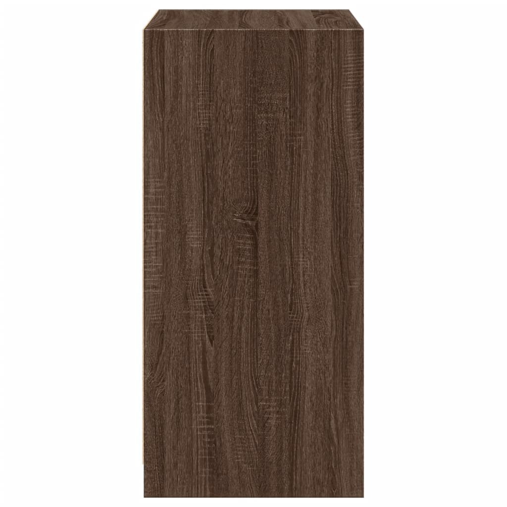 vidaXL Wardrobe Brown Oak 48x41x102 cm Engineered Wood 6