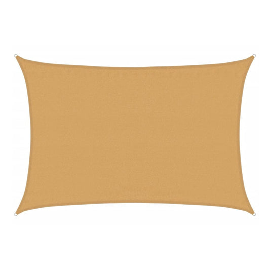 Sunshade Sail HDPE Width Drop Sand