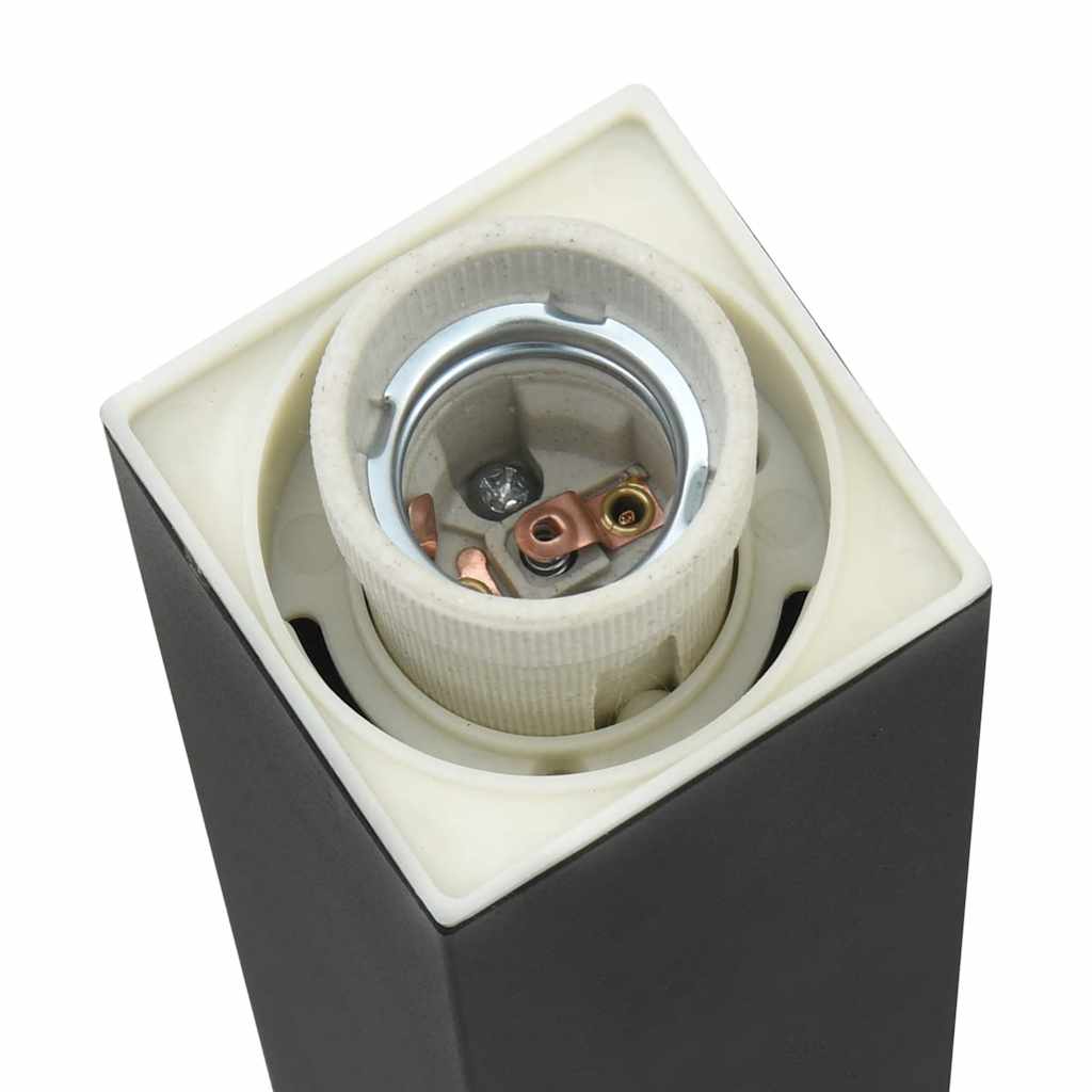 vidaXL Bollard Lights 3 pcs 110 cm Black IP44 6