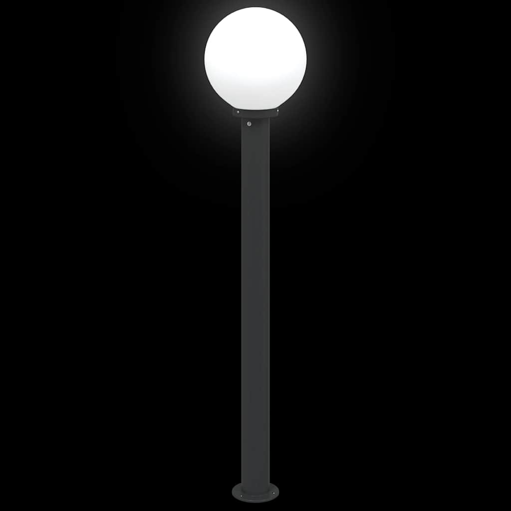 vidaXL Bollard Light 120 cm Black IP44 6