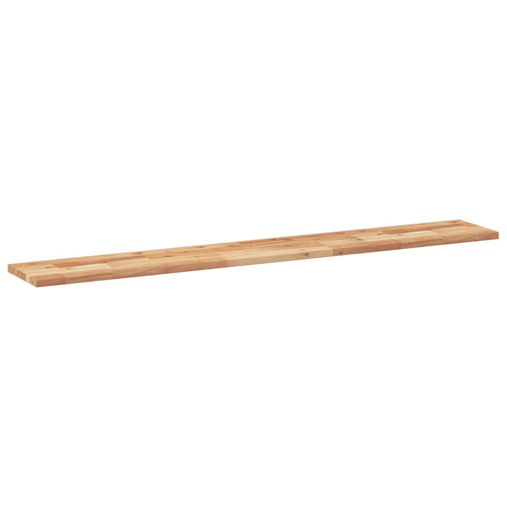 vidaXL Floating Shelf 160x20x2 cm Oil Finished Solid Wood Acacia 6