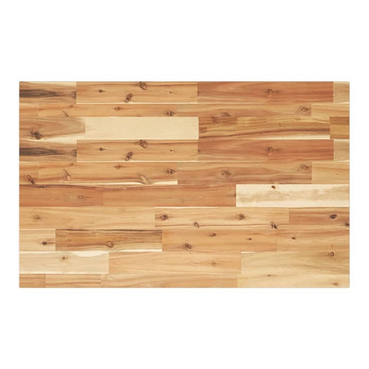 Bathroom Vanity Top Solid Wood Acacia Oil finished Height 2 cm 100 cm 50 cm