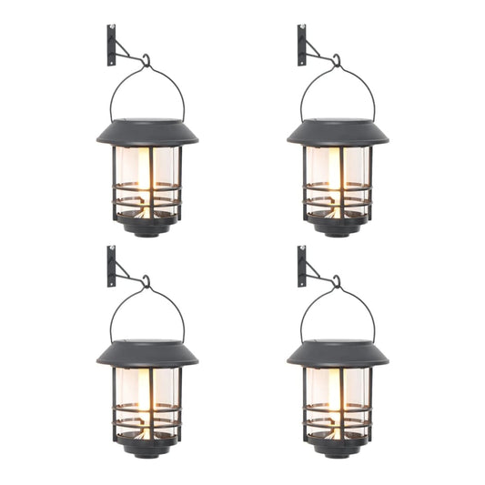 Solar Outdoor Wall Lanterns Warm white