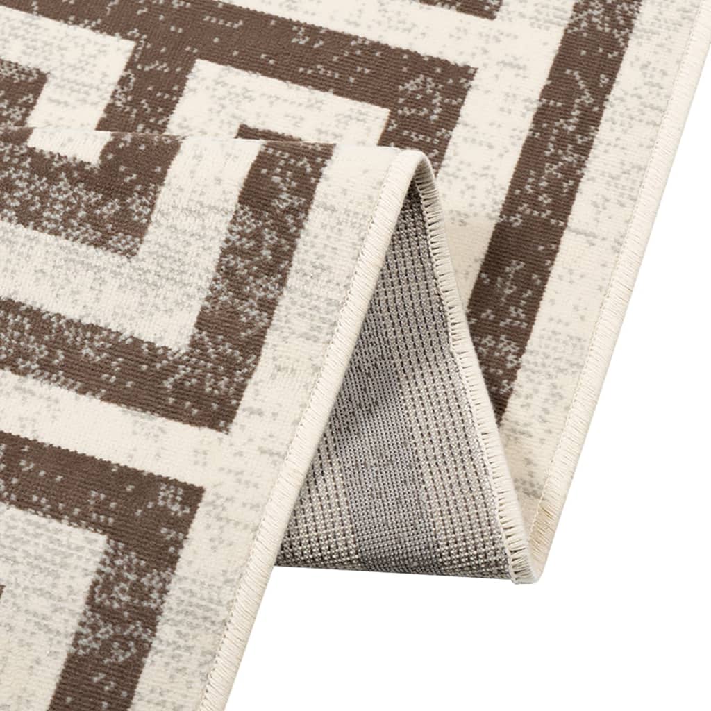 vidaXL Indoor & Outdoor Rug Short Pile Multicolour 190x300 cm 6