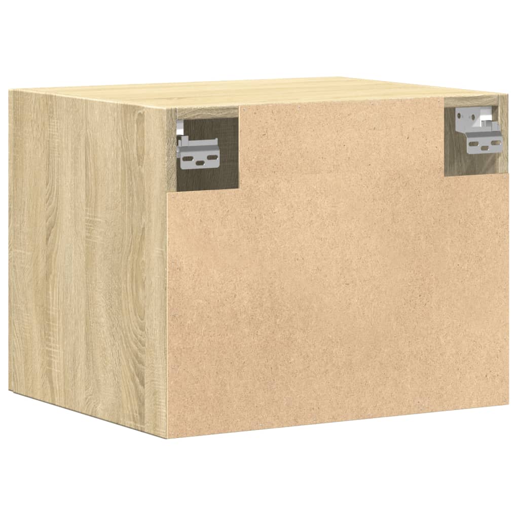 vidaXL Wall Cabinet Sonoma Oak 50x42.5x40 cm Engineered Wood 6