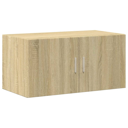 vidaXL Wall Cabinet Sonoma Oak 80x42,5x40 cm Engineered Wood 2