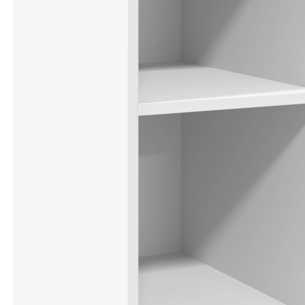Sideboard 30x41x93 cm Engineered Wood White
