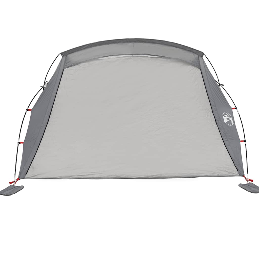 vidaXL Beach Tent 2-Person Grey Waterproof 6