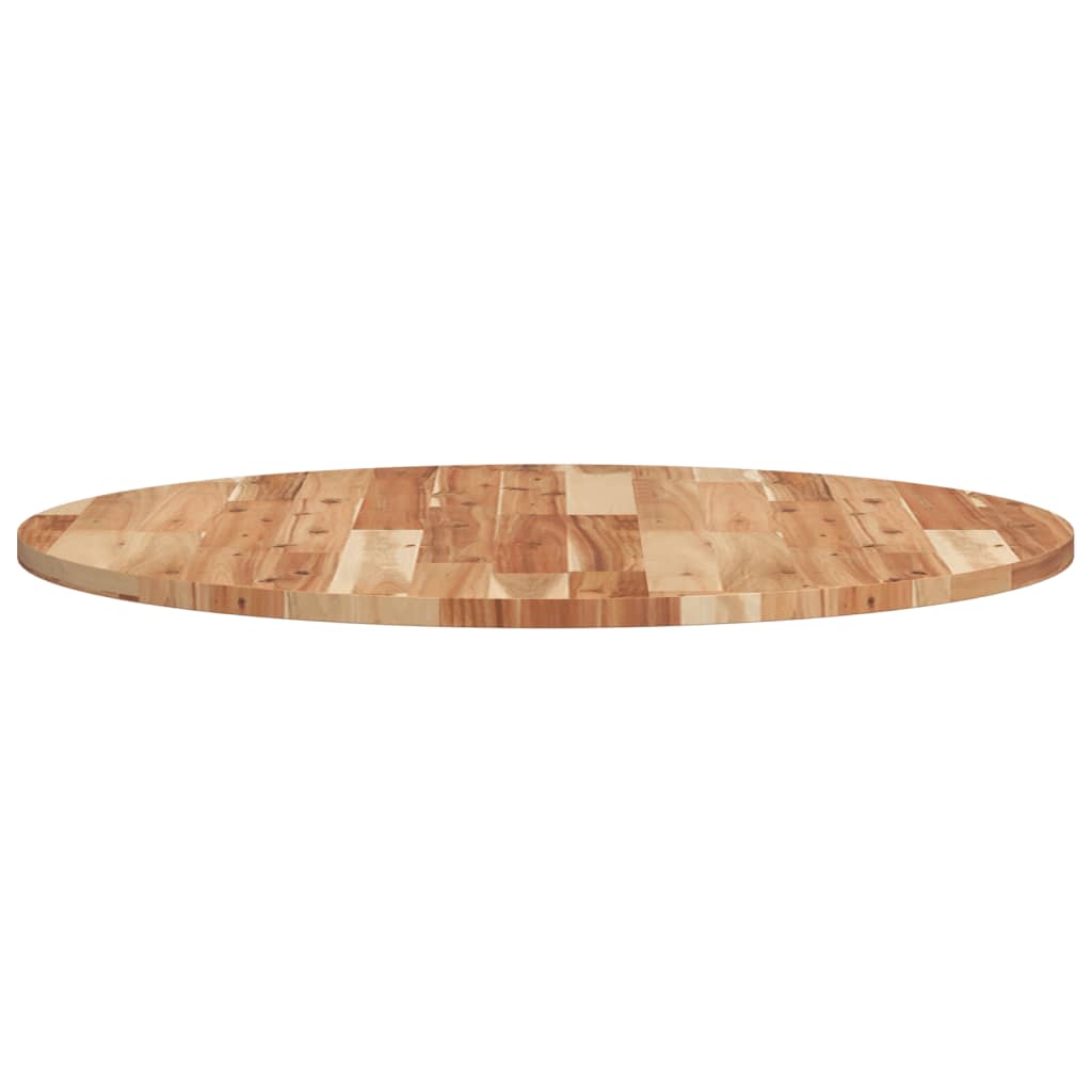 vidaXL Table Top Round Ø80x2 cm Solid Wood Acacia 6