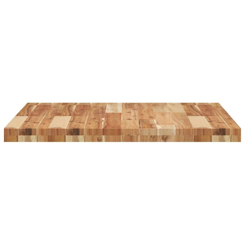 vidaXL Table Top Square 70x70x4 cm Solid Wood Acacia 6
