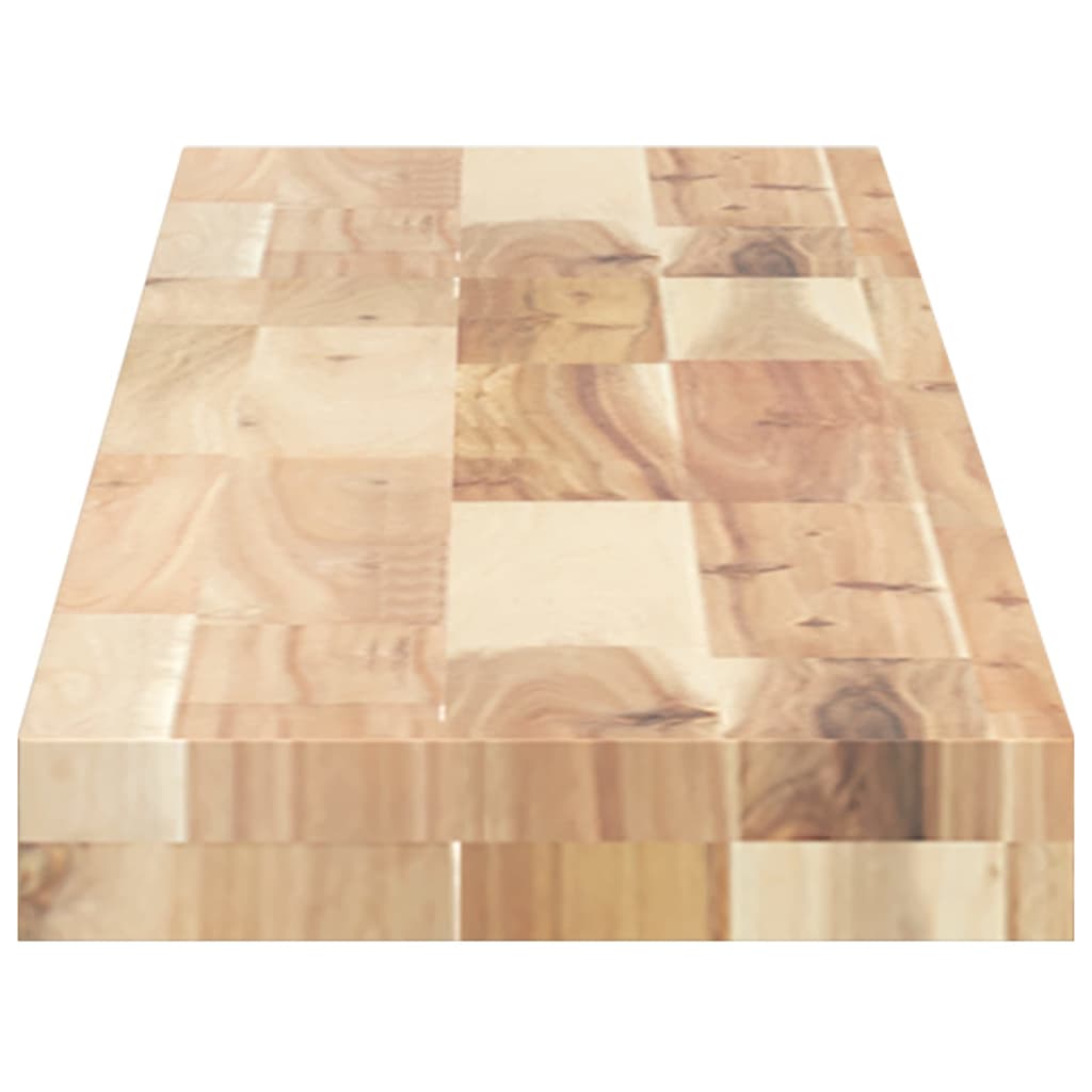 vidaXL Table Top 120x20x4 cm Rectangular Solid Wood Acacia 6