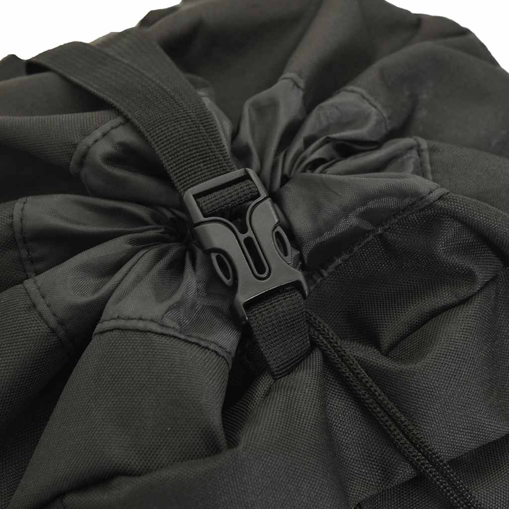 vidaXL Hiking Backpack Black 60 L Oxford Fabric 6