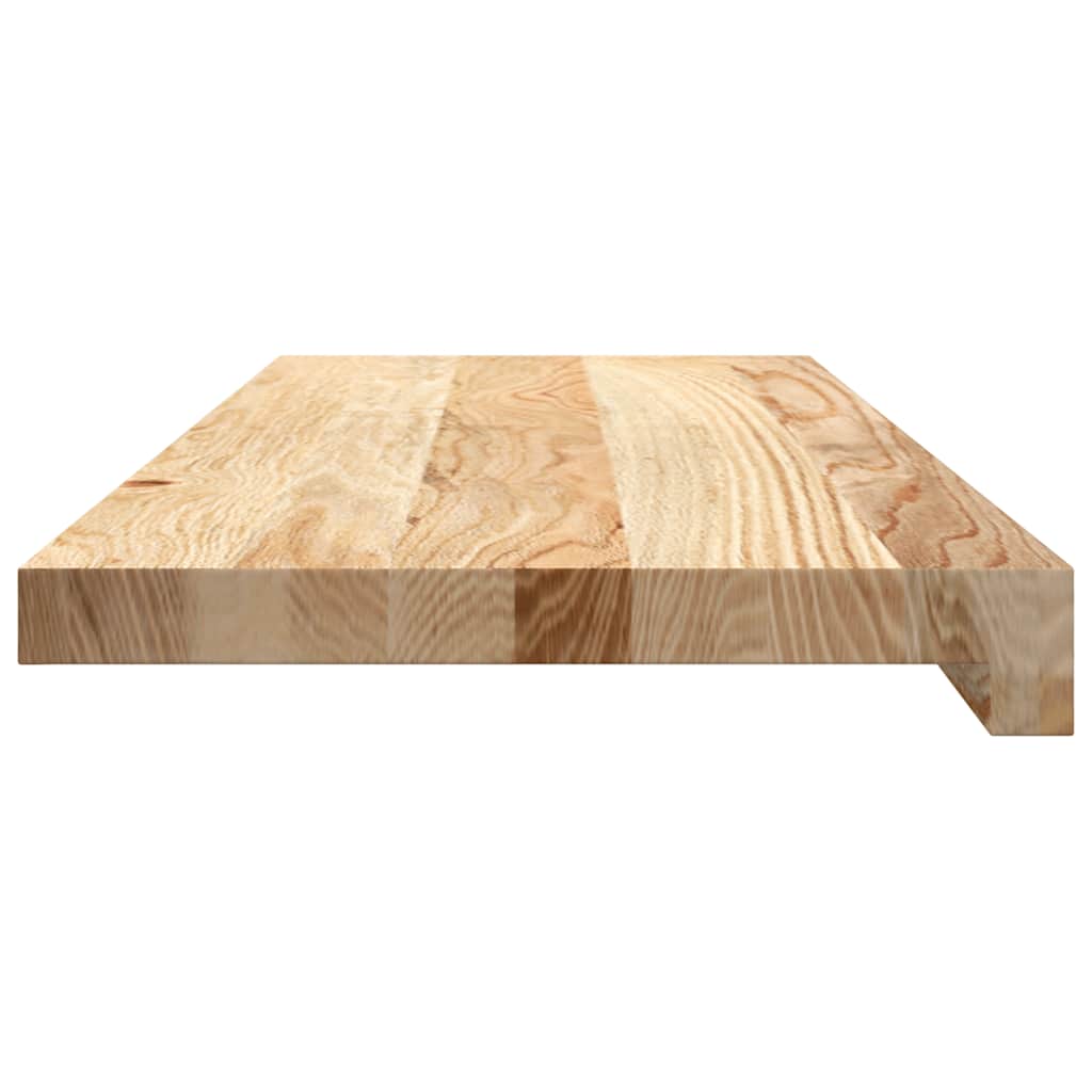 vidaXL Stair Treads 2 pcs Untreated 70x25x2 cm Solid Wood Oak 6