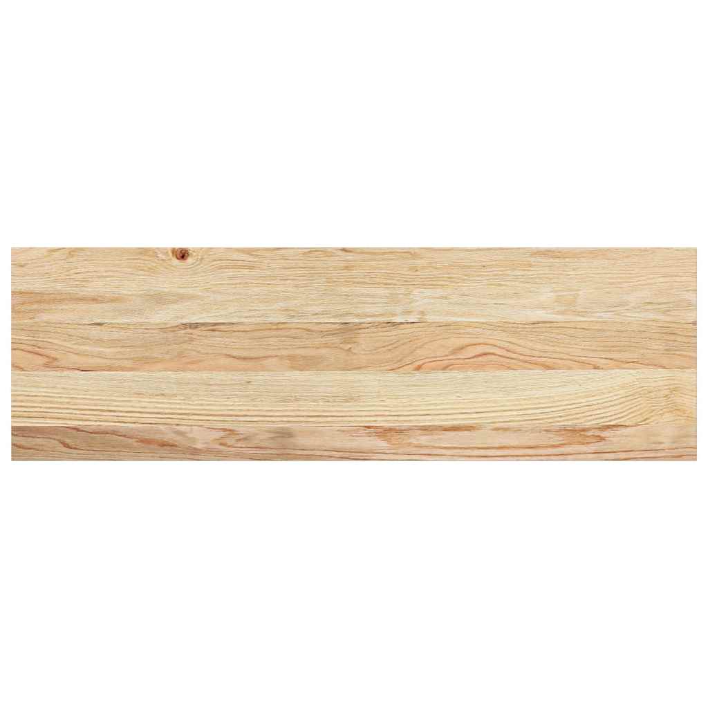 vidaXL Window Sills 2 pcs Untreated 80x25x2 cm Solid Wood Oak 6