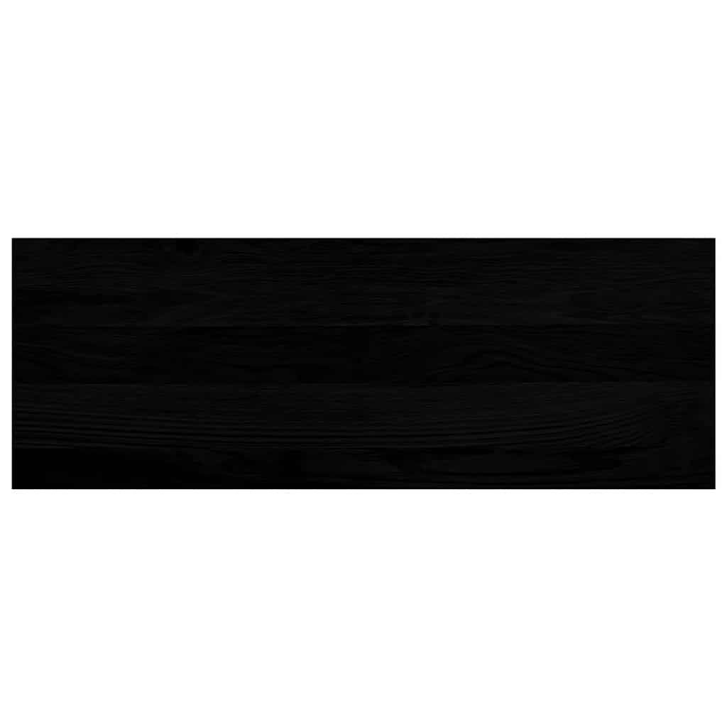 vidaXL Window Sills 2 pcs Brown Black 70x30x2 cm Solid Wood Oak 6
