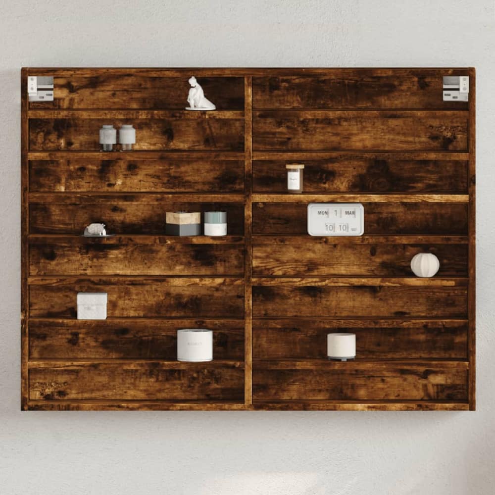 vidaXL Vitrine Cabinet 100x8.5x75 cm Engineered Wood