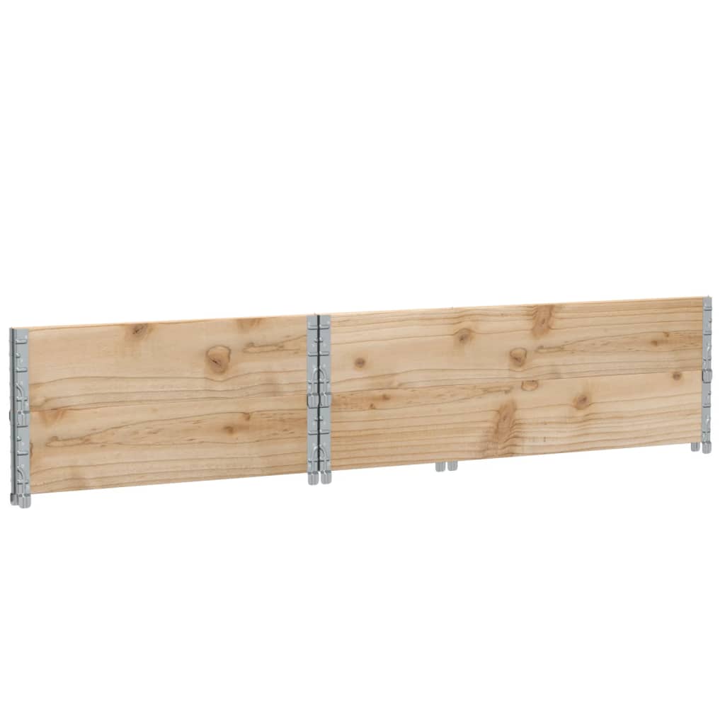 vidaXL Garden Planter 120x80 cm Solid Wood Pine 6